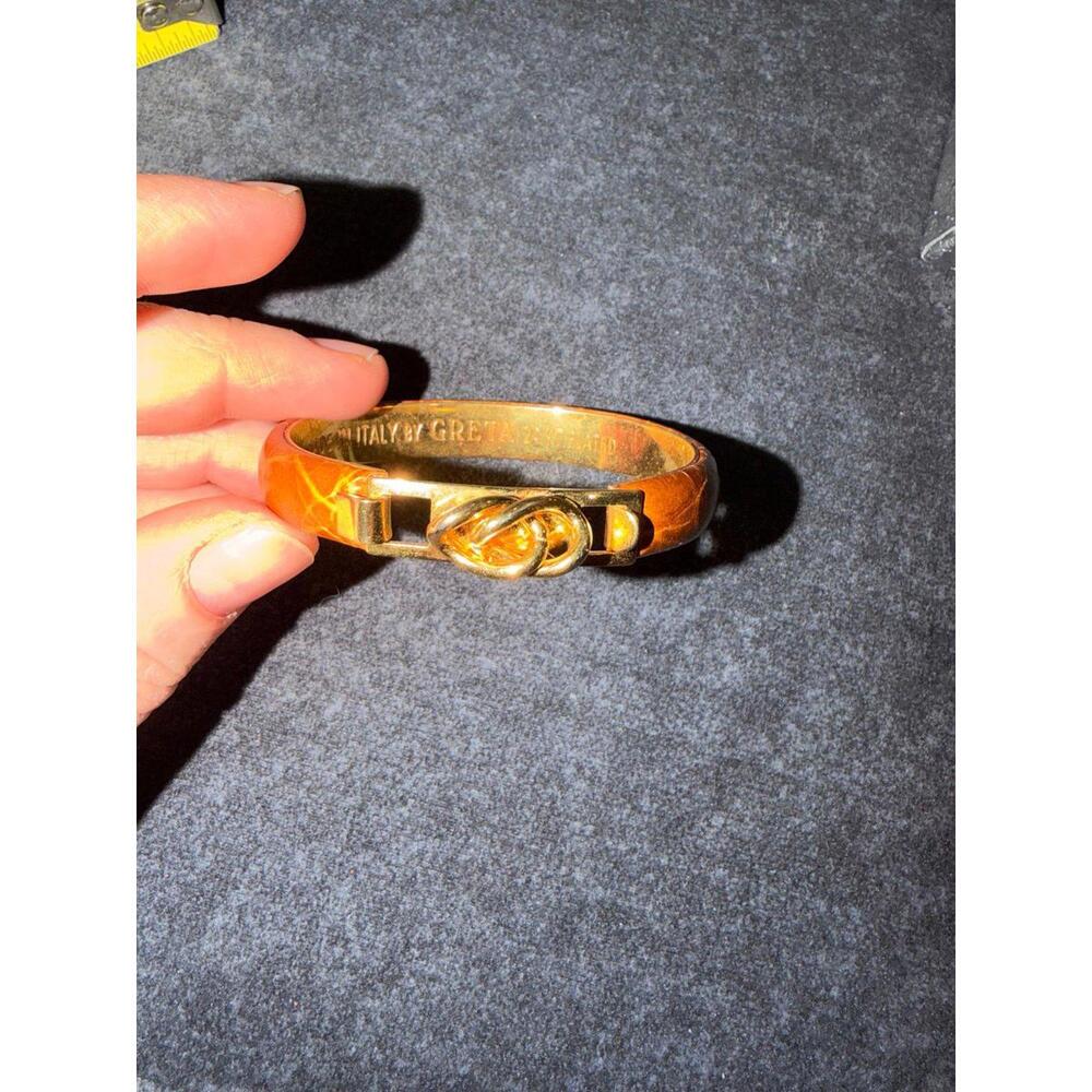 bracelet Italian 22 k gold plated by Greta